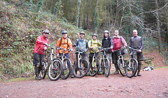 Afan Wales - Trail riding at Afan - 2008 November - Mountain Biking