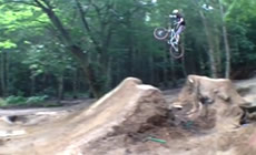 Steve and a few others at Warley - 2012 August - Mountain Biking