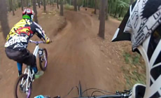 Chicksands Dh, Jumps/Drops and Dual slalom  - 2012 October - Mountain Biking