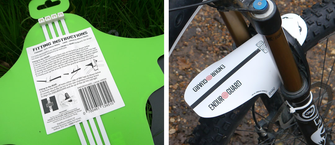 RRP EnduroGuard Mud Guard Instructions